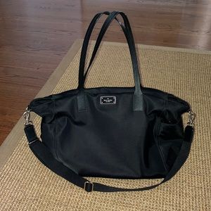 Kate Spade Blake Avenue diaper bag, black nylon